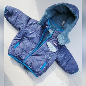 Patagonia Blue Star Reversible Baby Jacket 3-6m